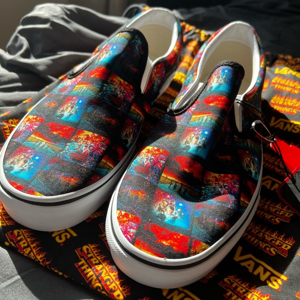 Stranger Things Custom Vans